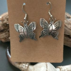 Sterling Silver Butterfly 🦋 Earrings